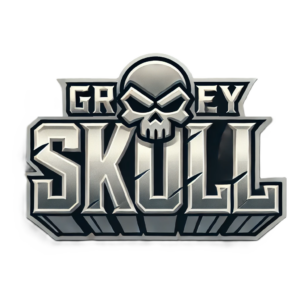 Grey Skull Barbell