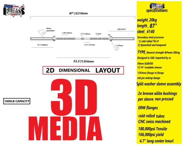 Media 3D Barbell - Image 7